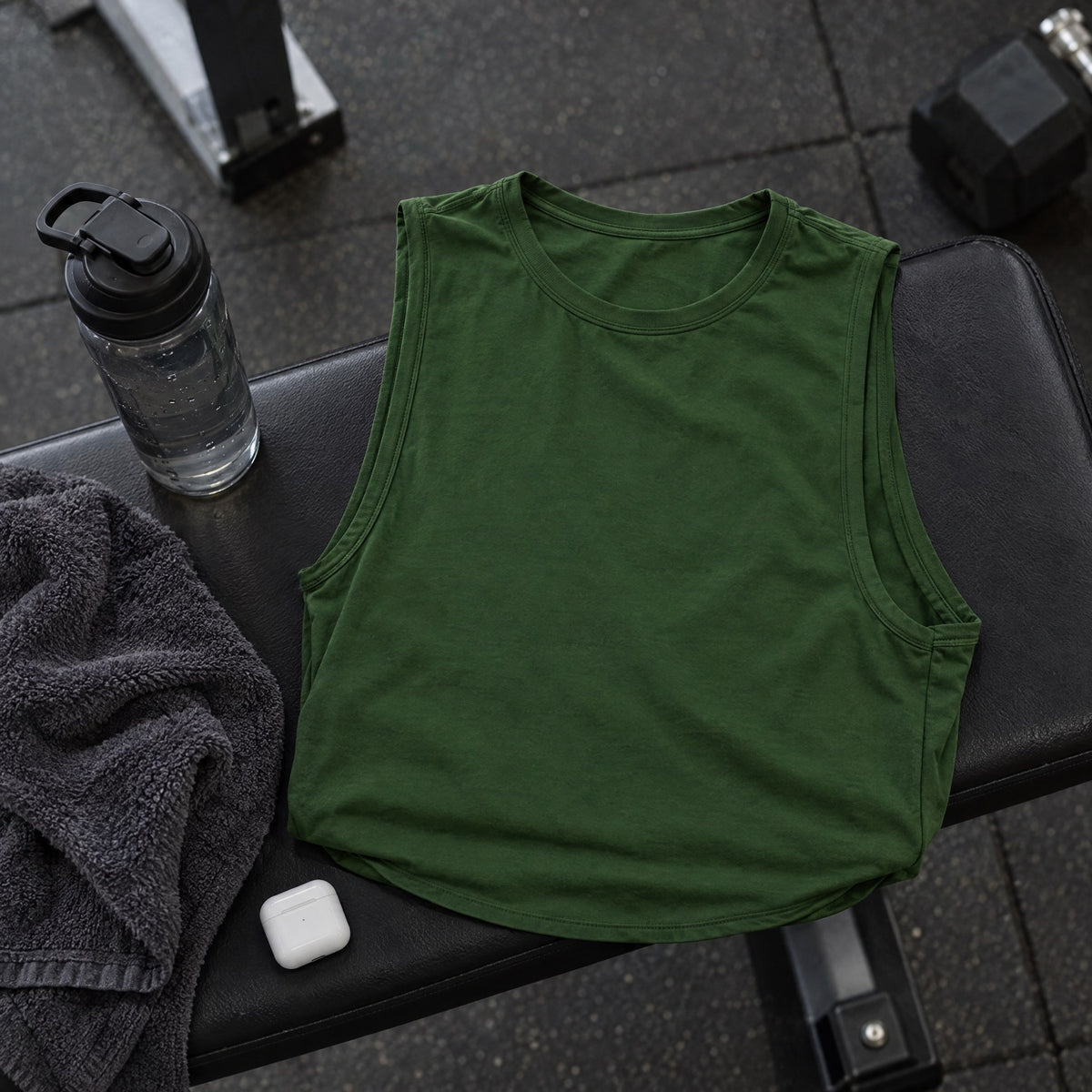 Fitness Tank — Green