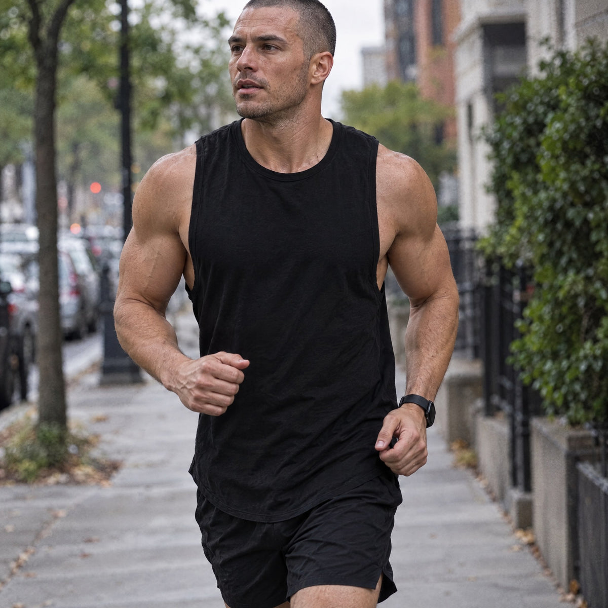 Fitness Tank — Black
