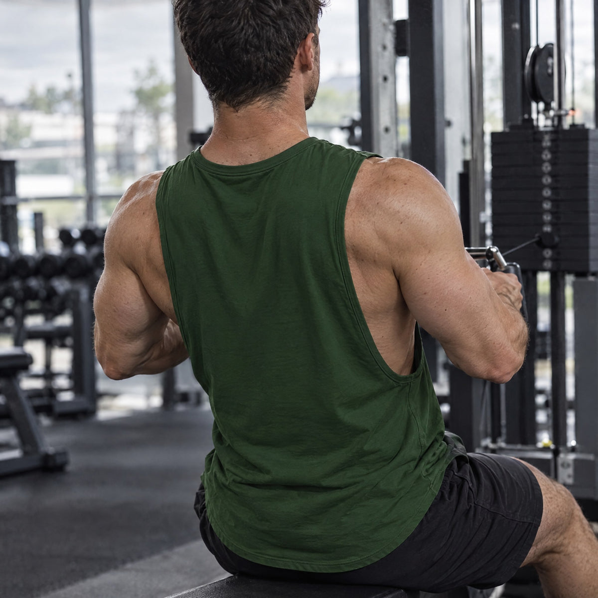 Fitness Tank — Green