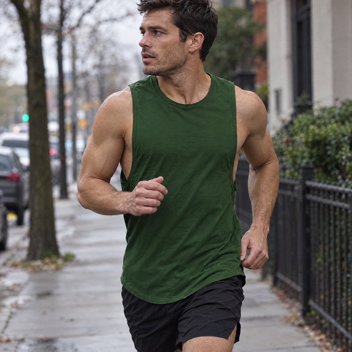 Fitness Tank — Green