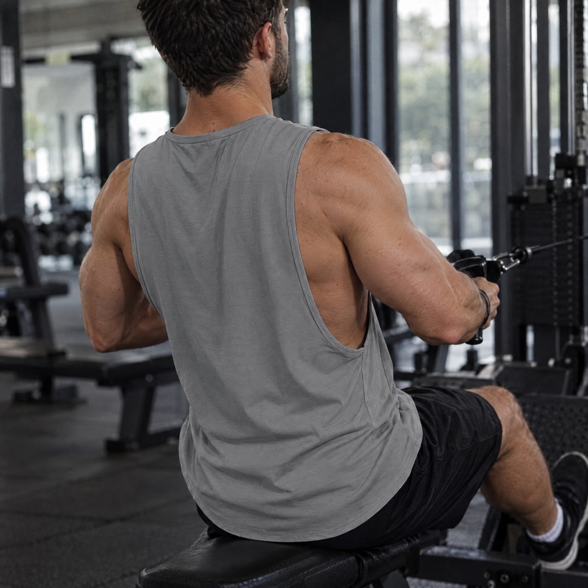 Fitness Tank — Grey