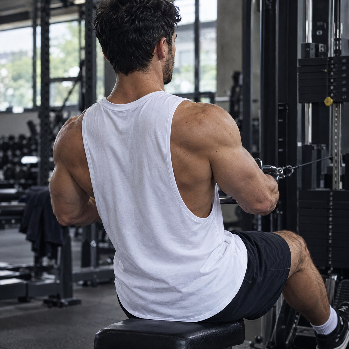Fitness Tank — White
