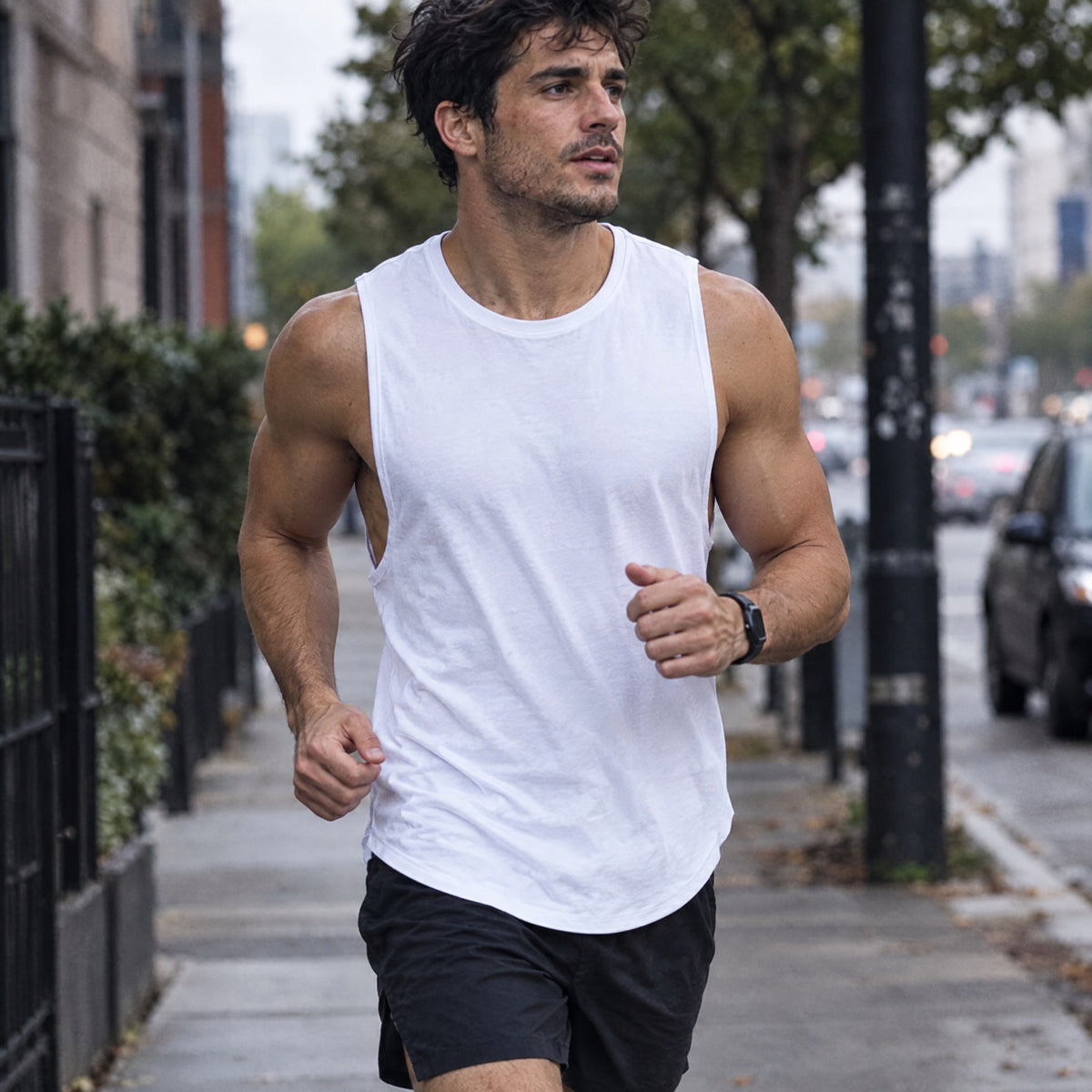 Fitness Tank — White