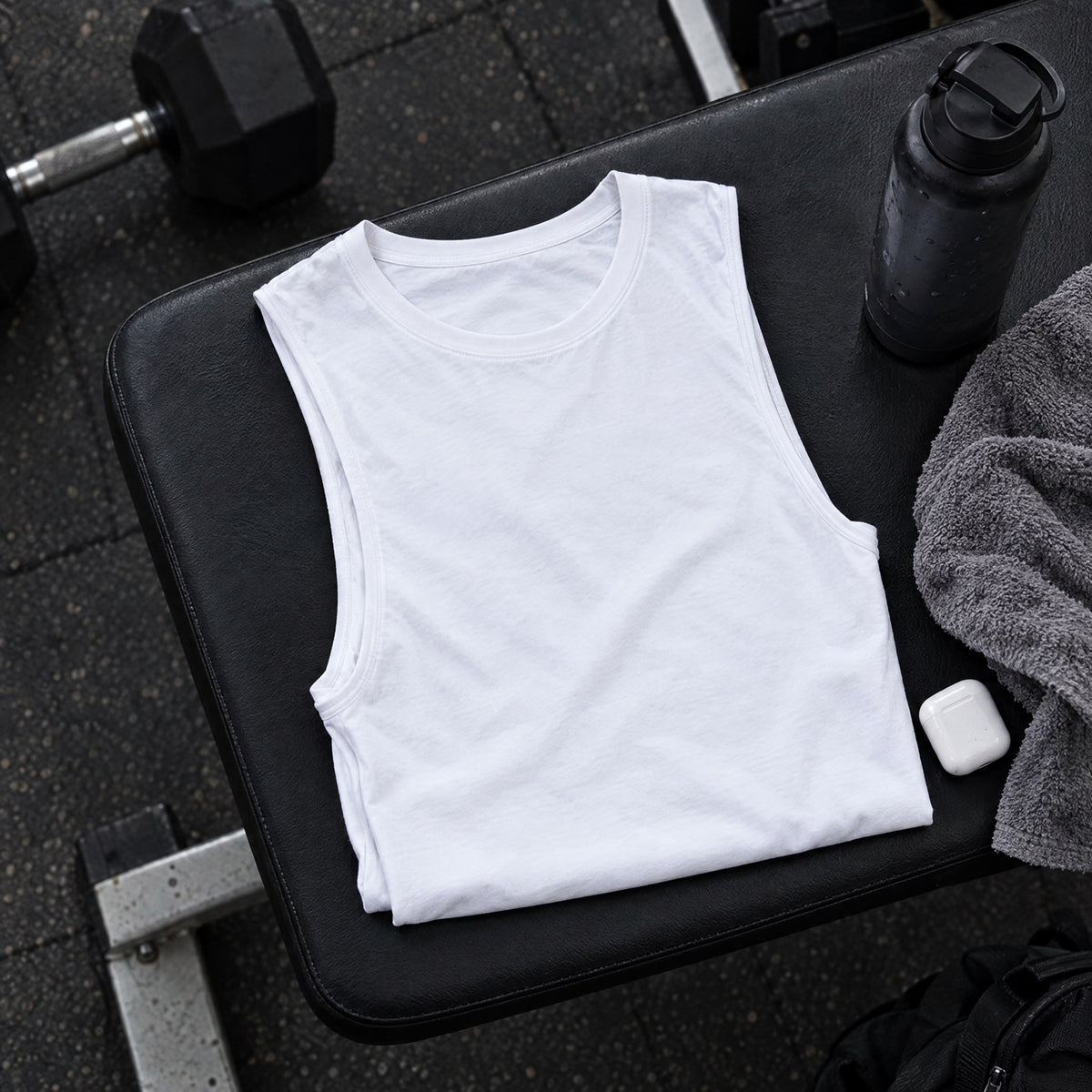 Fitness Tank — White