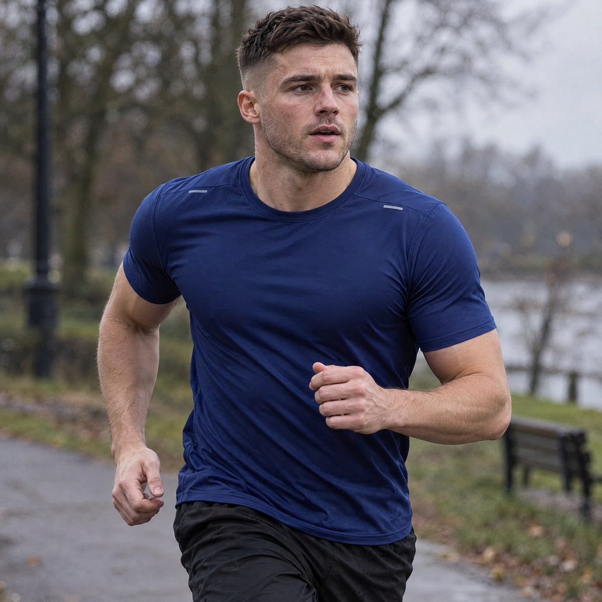 Training Shirt — Dark Blue